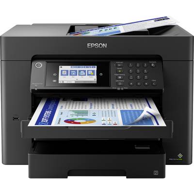 Epson WorkForce WF-7840DTWF Multifunction printer Inkjet Colour A3+ Printer, scanner, copier, fax Duplex, Wi-Fi, USB, LAN