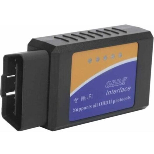 WIFI OBD2 OBD 2 OBD II Car Scanner Adapter, Professional Car Fault Detector Diagnostic Tool for iOS, Android, and Windows Devices, Code Reader Tool